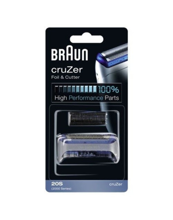 Мрежа + нож за самобръсначка BRAUN (cruZer foil and cutterblock, silver)