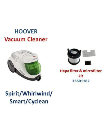 Комплект филтри за прахосмукачка HOOVER (SPIRIT / WHIRLWIND / SMART / CYCLEAN)