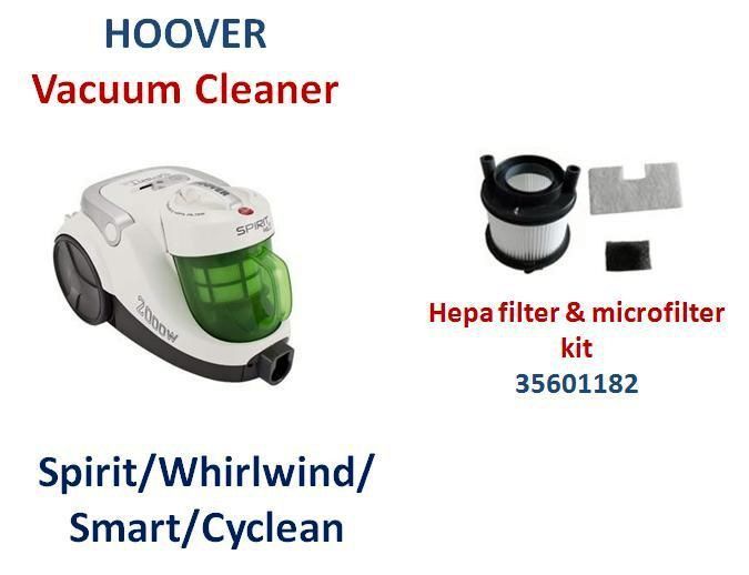 Комплект филтри за прахосмукачка HOOVER (SPIRIT / WHIRLWIND / SMART / CYCLEAN)