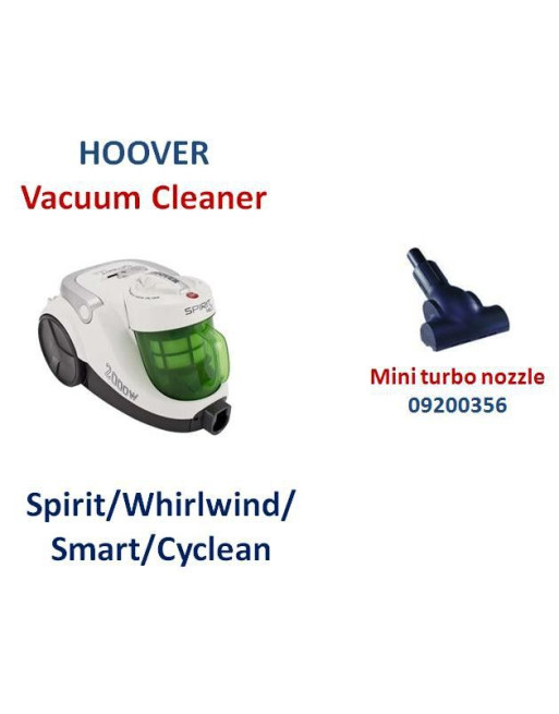 Мини турбо четка за прахосмукачка HOOVER (SPIRIT / WHIRLWIND / SMART / CYCLEAN)