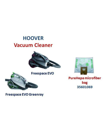 Торбички (х4) за прахосмукачка HOOVER (FREESPACE EVO)