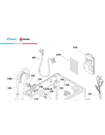 Платка за пералня CANDY